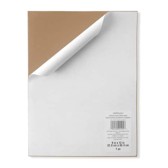 24 Pack: 9" x 12" Glitter Foam Sheet by Creatology™